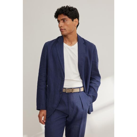 Velvet by Graham & Spencer Warren Blazer in Navy XL - Picture 1 of 5